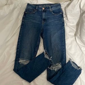 American eagle stretch mom jeans
